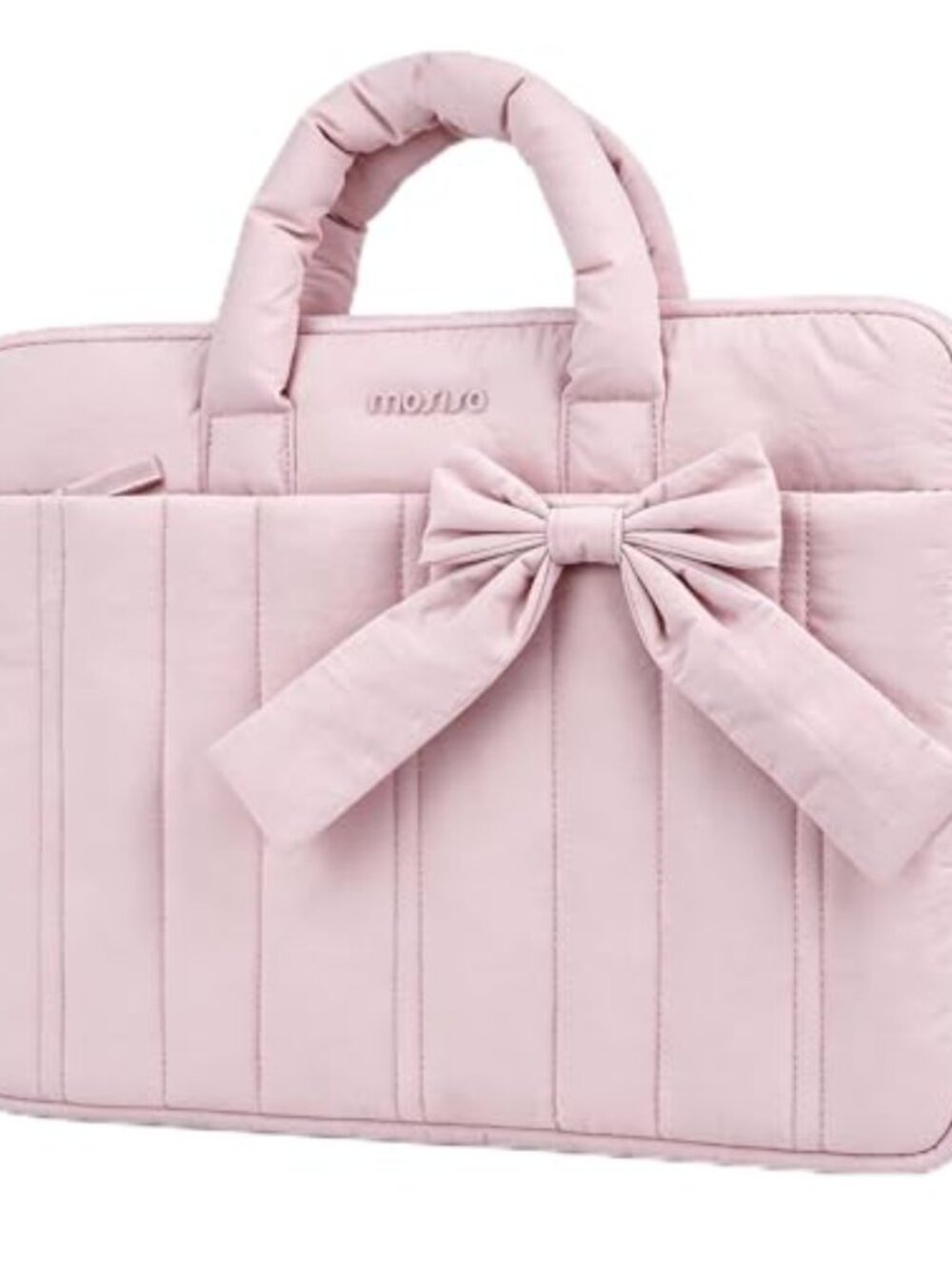 MOSISO Puffy Laptop Sleeve 14 Inch Messenger Shoulder Bag Case
